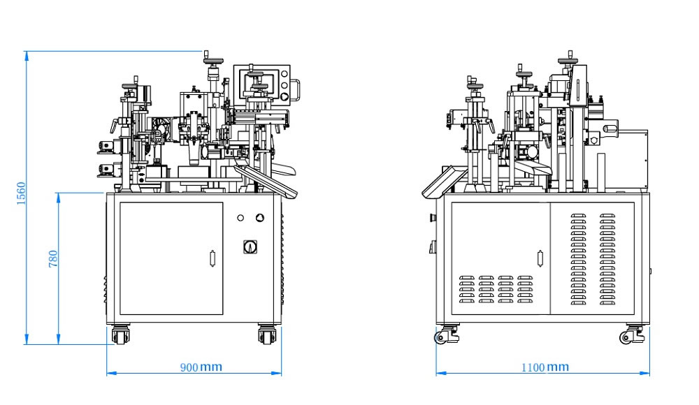 HX-005 Semi Automatic Ampoule/Monodose Strip Plastic Tube Filling and Sealing Machine