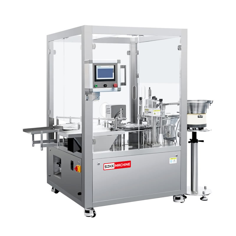 HX-GX011 Fully Automatic Double Station Vials Filling and Capping Machine