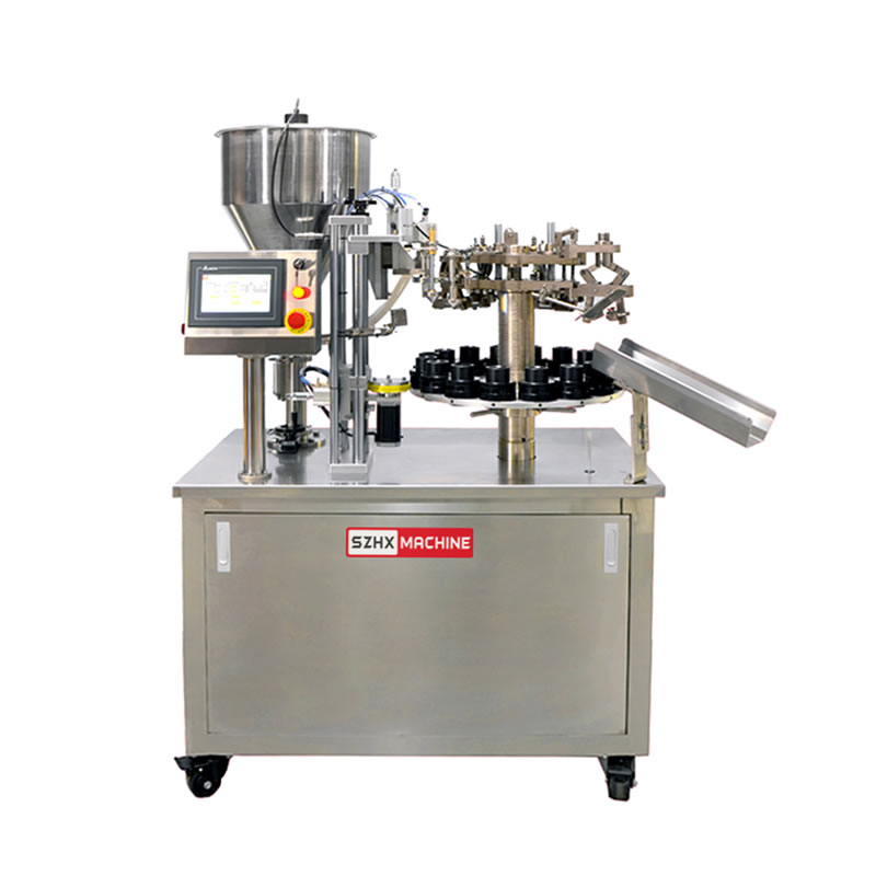 HX-006F Semi-automatic Aluminium & Metal Tube filling machine