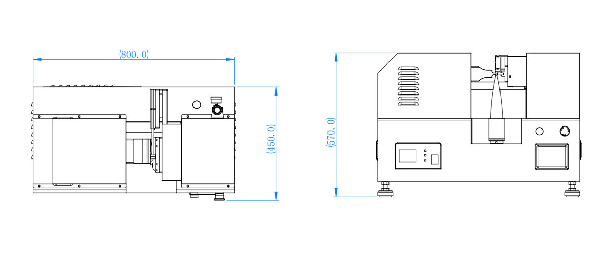 HX-007E Semi-Automatic Ultrasonic Cosmetic Tube Sealing Machine