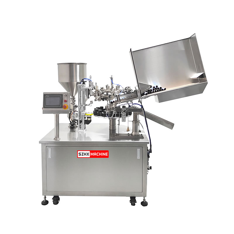 HX-009F Fully Automatic Metal Tube Filling and Sealing Machine