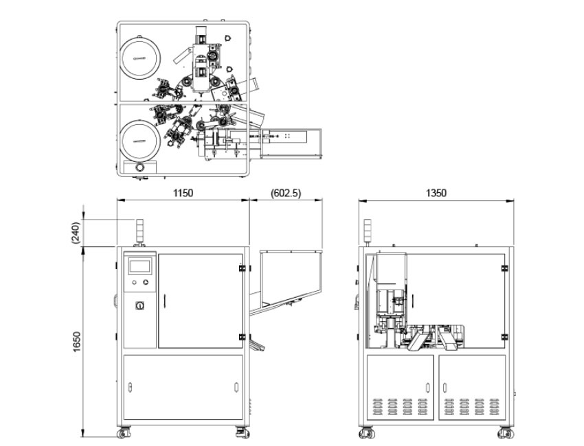 HX-009S Fully Automatic Ultrasonic Dual-Chamber Tube Filling Sealing Machine