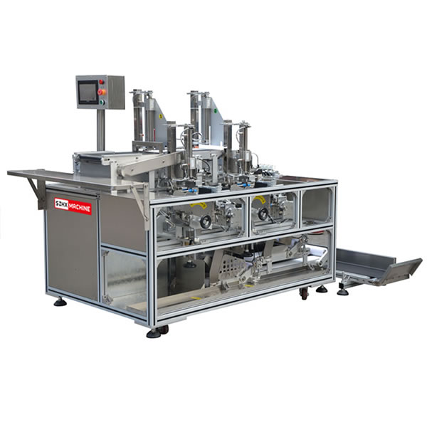 HX-102 Cosmetic Facial Mask Folding Packing Machine