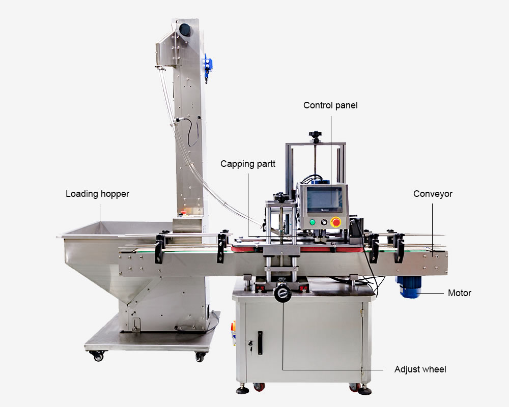 HX-140 High-Speed Automatic Screw Capping Machine